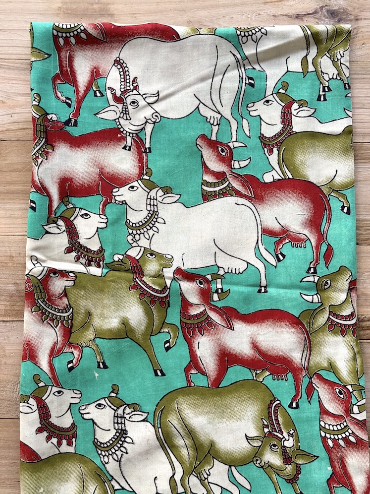 Kalamkari modal kurta bottom set 4