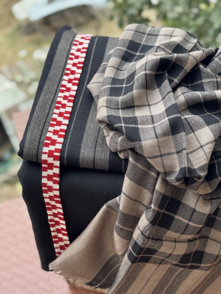 Image of Spiti angora wool suit