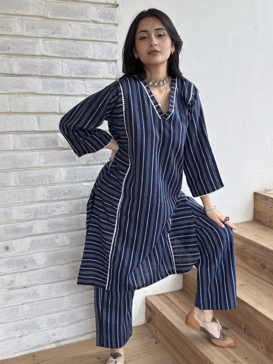 STRIPEY BLUE