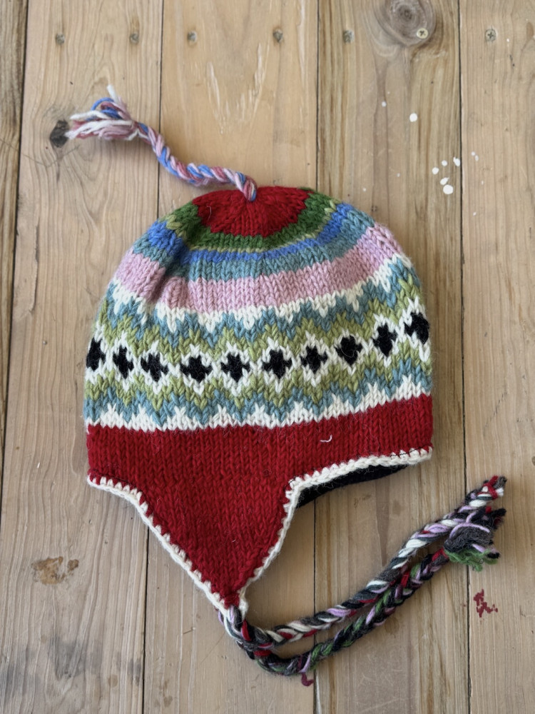 Image of Pure wool cap  with fleece lining 13