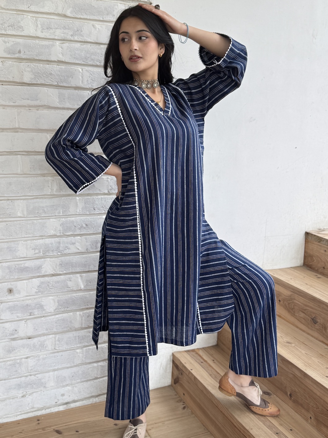 STRIPEY BLUE