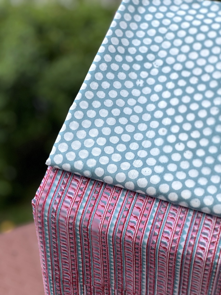 Cotton suit with kota dupatta 6