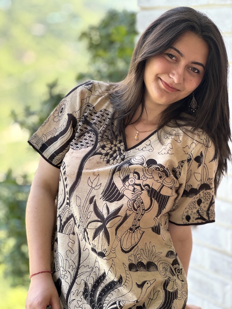BLACK KALAMKARI