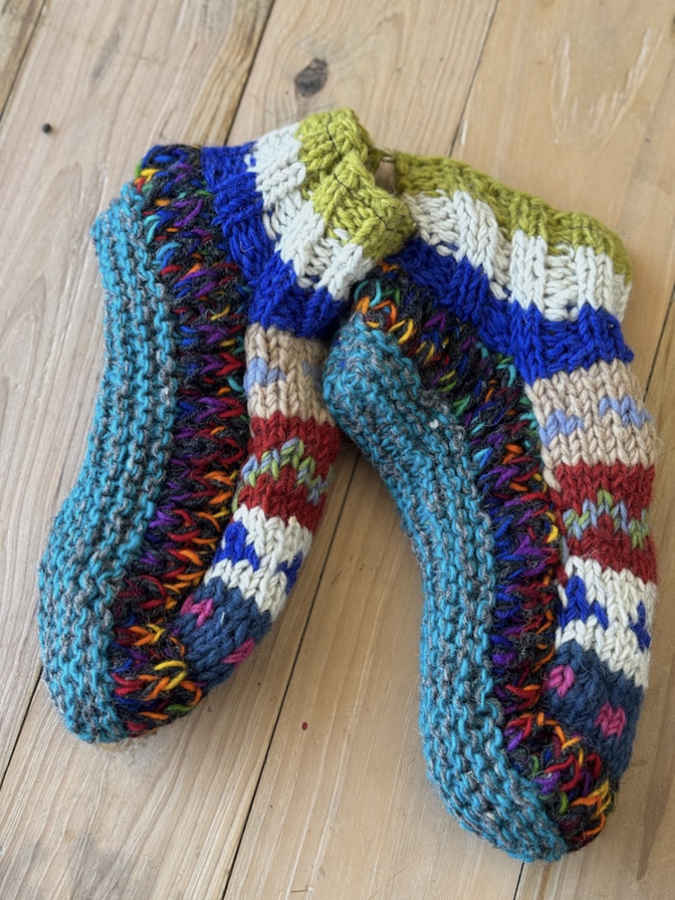 Image of Ankle Sheep wool socks with fleece lining 3