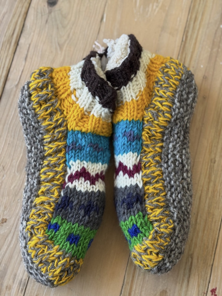 Image of Ankle Sheep wool socks with fleece lining 4