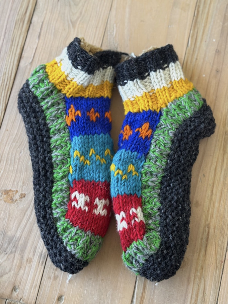Image of Ankle Sheep wool socks with fleece lining 5