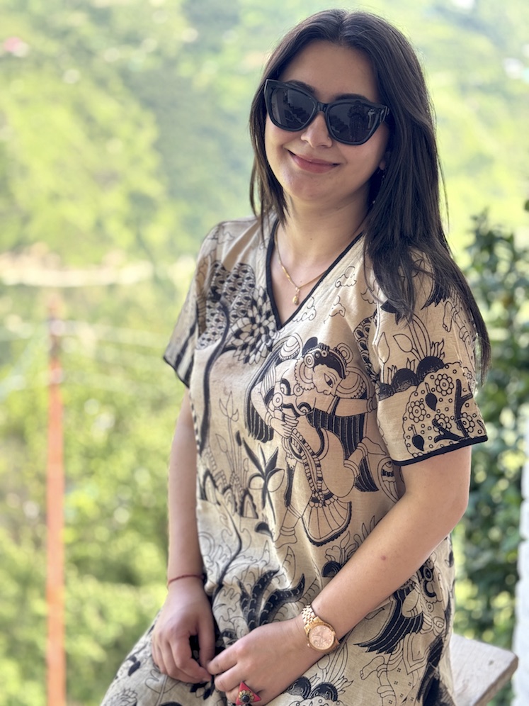 BLACK KALAMKARI