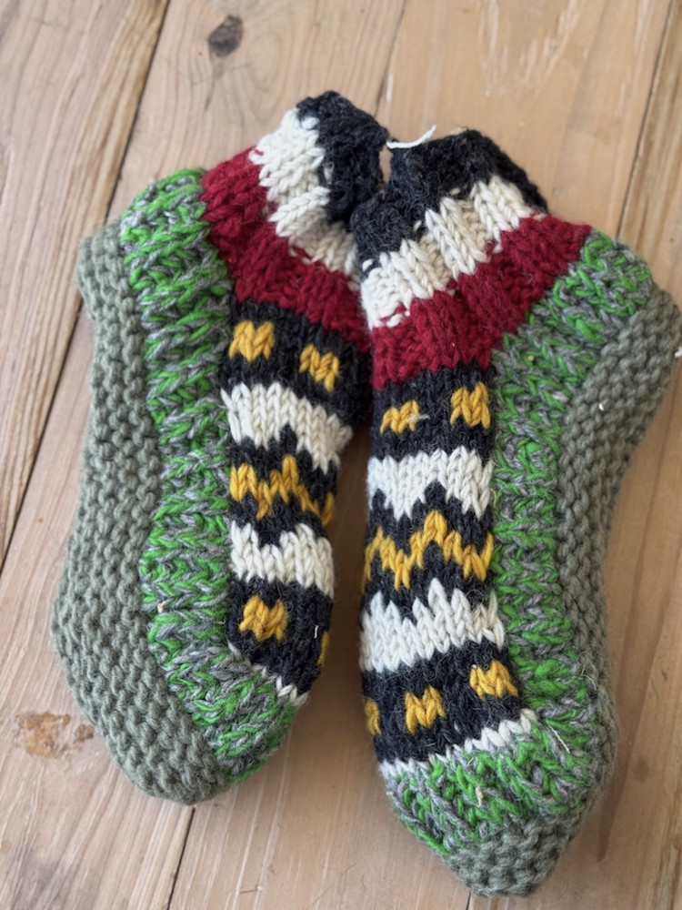 Image of Ankle Sheep wool socks with fleece lining 6