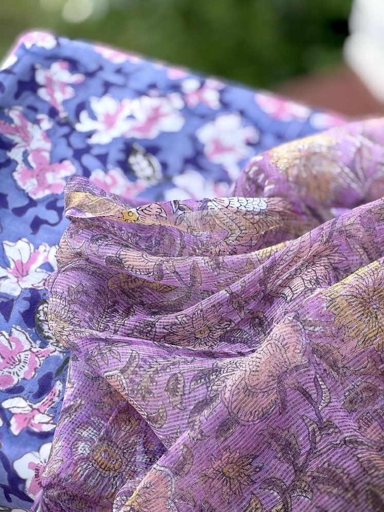 Cotton suit with kota dupatta 8