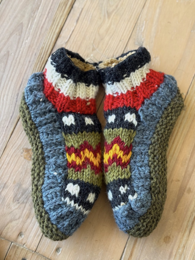 Image of Ankle Sheep wool socks with fleece lining 7