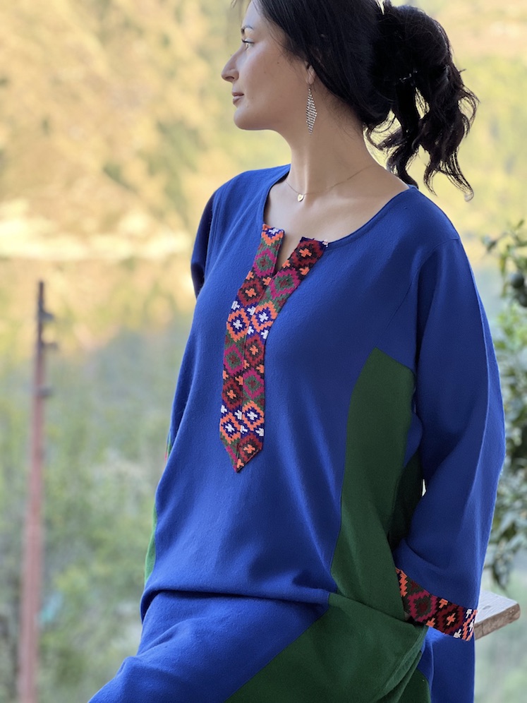 Pure wool Himachali pheran