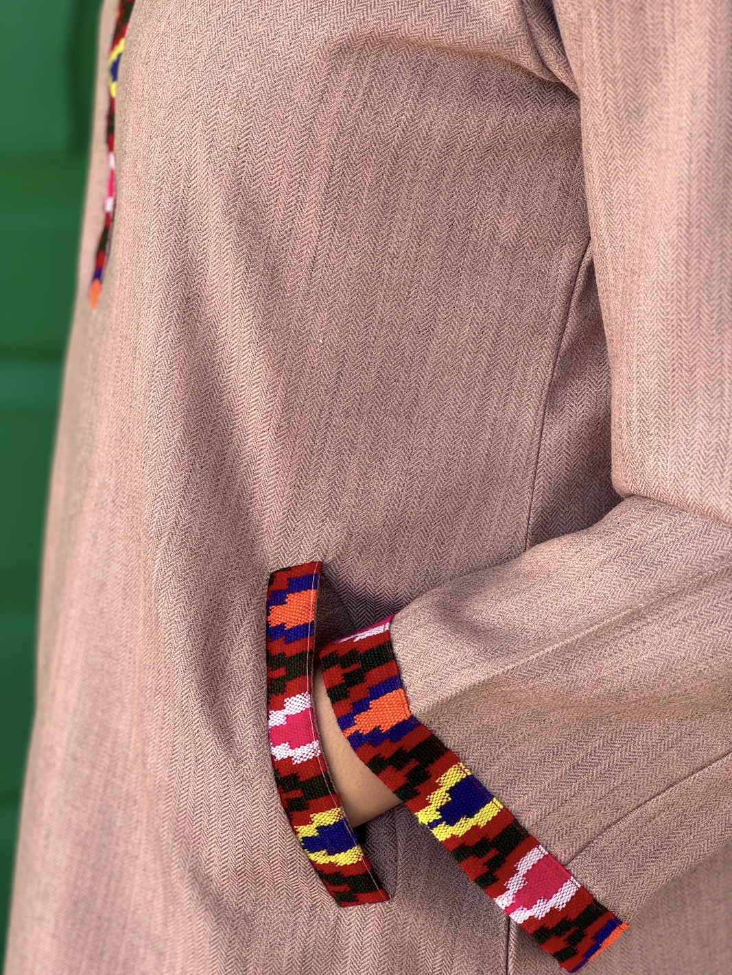 Pink Himachali kurta