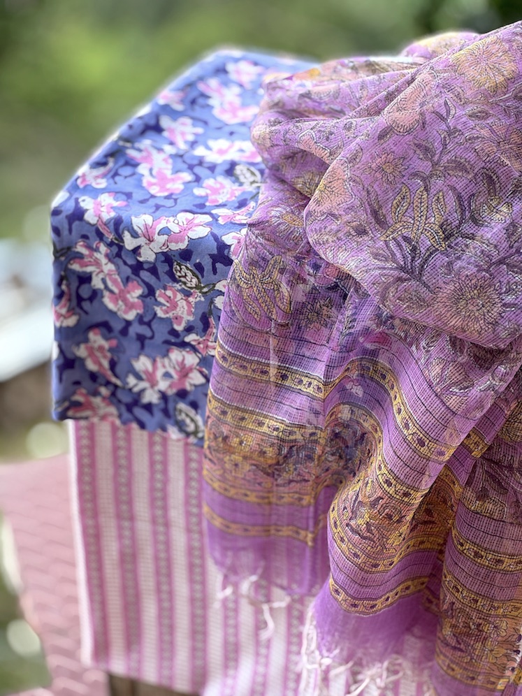 Cotton suit with kota dupatta 8