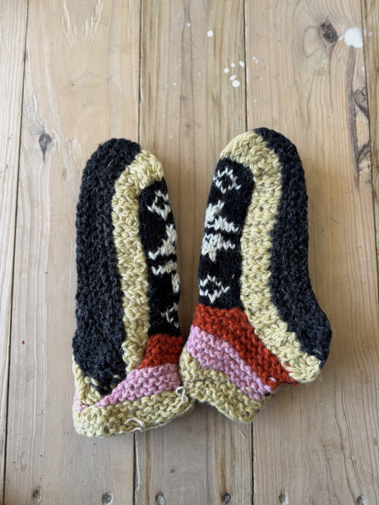 Image of Ankle Sheep wool socks with fleece lining 10