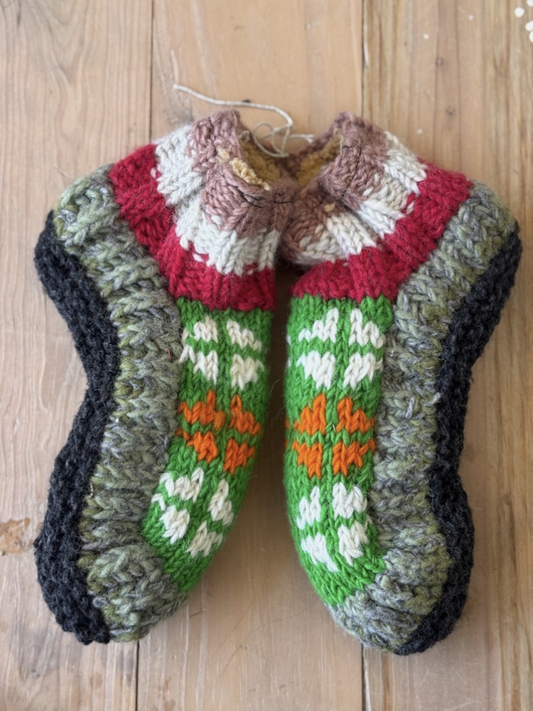 Image of Ankle Sheep wool socks with fleece lining 14