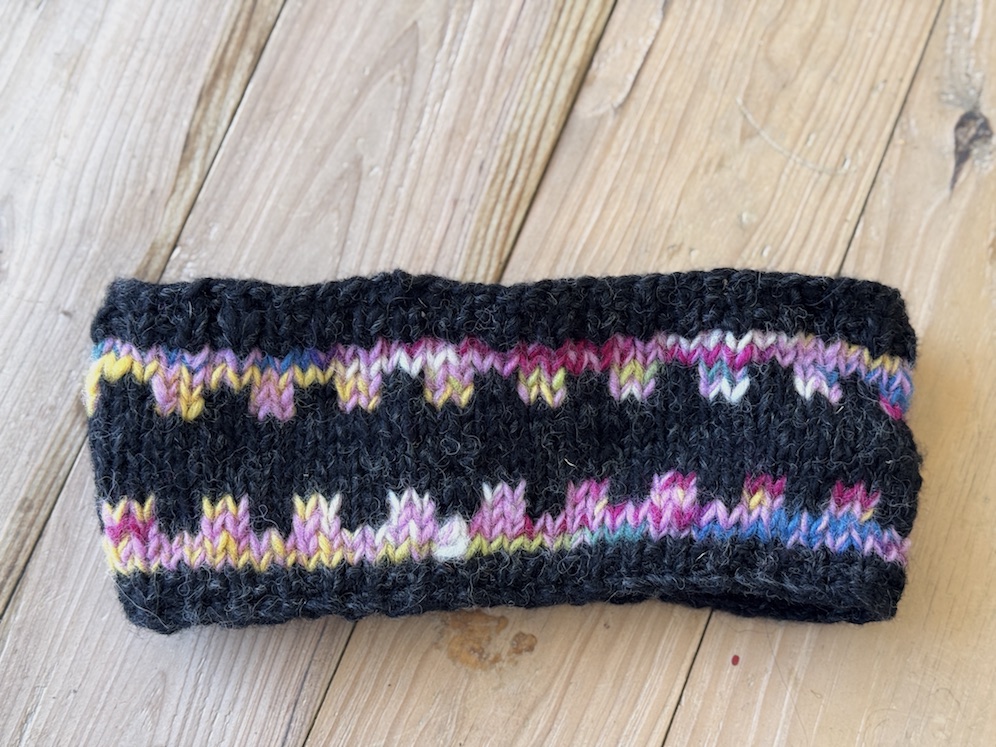 Pure wool ear warmer 6