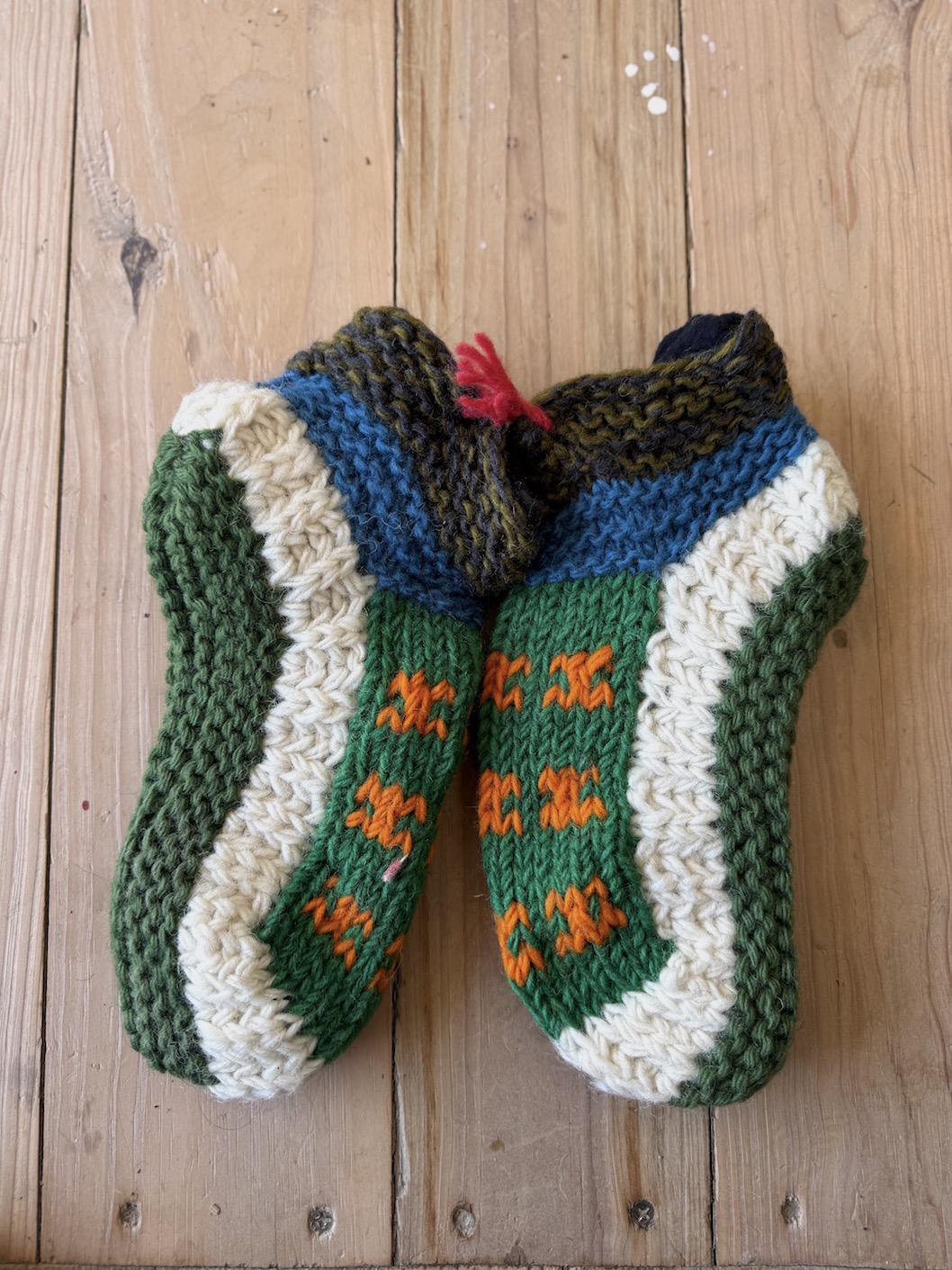 Ankle Sheep wool socks with fleece lining 16