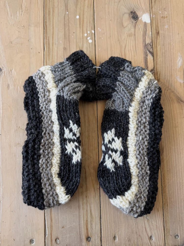 Image of Ankle Sheep wool socks with fleece lining 17