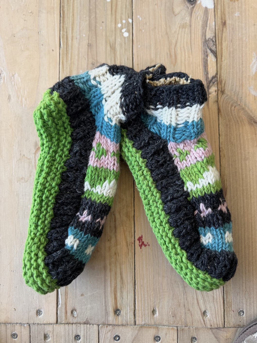 Ankle Sheep wool socks with fleece lining 18