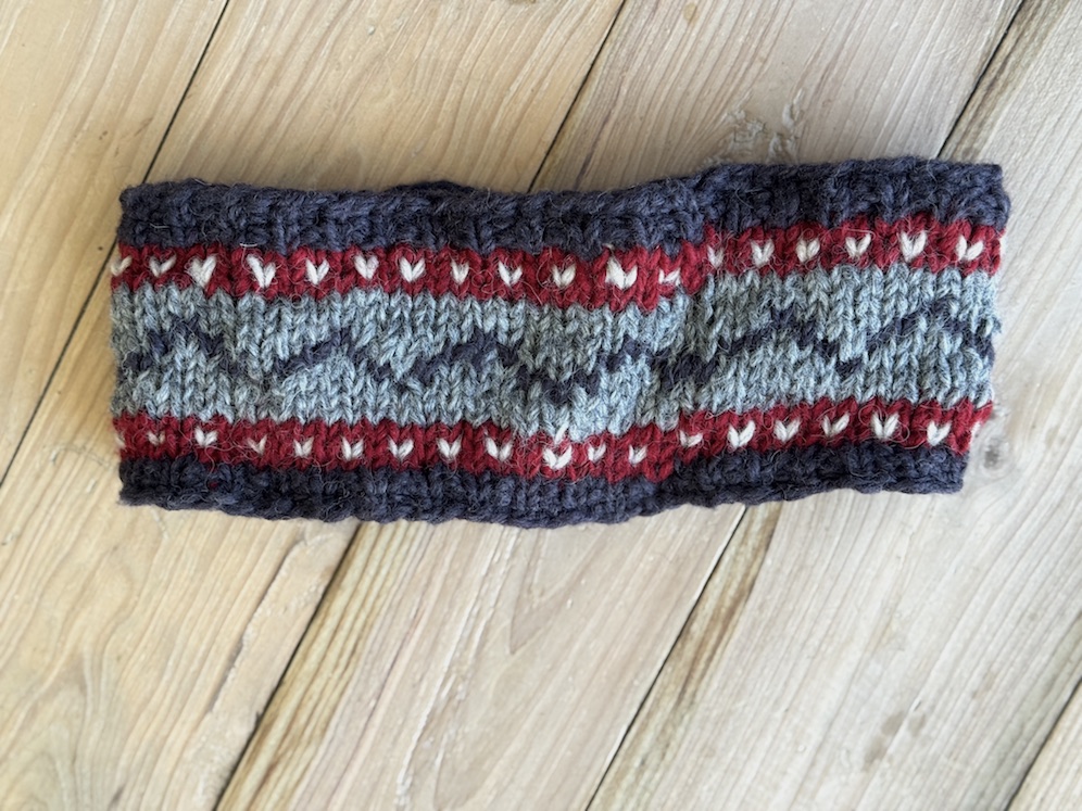 Pure wool ear warmer 9