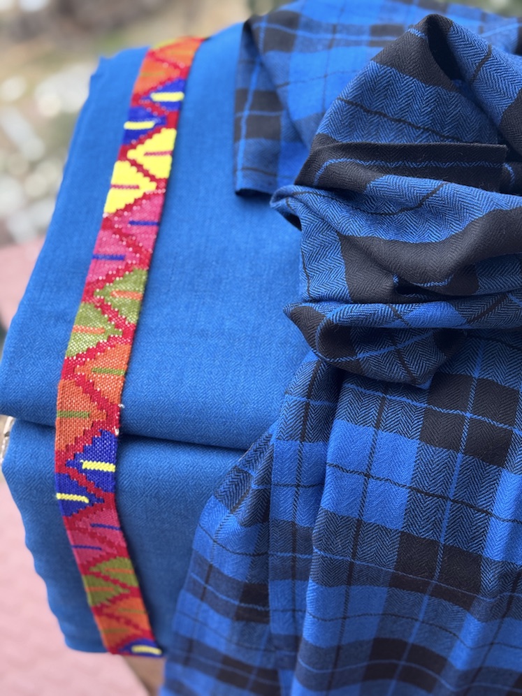 Lahaul angora wool suit