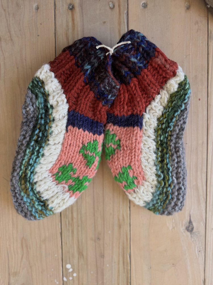 Image of Ankle Sheep wool socks with fleece lining 28