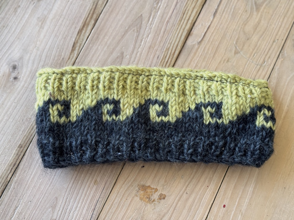 Image of Pure wool ear warmer 10