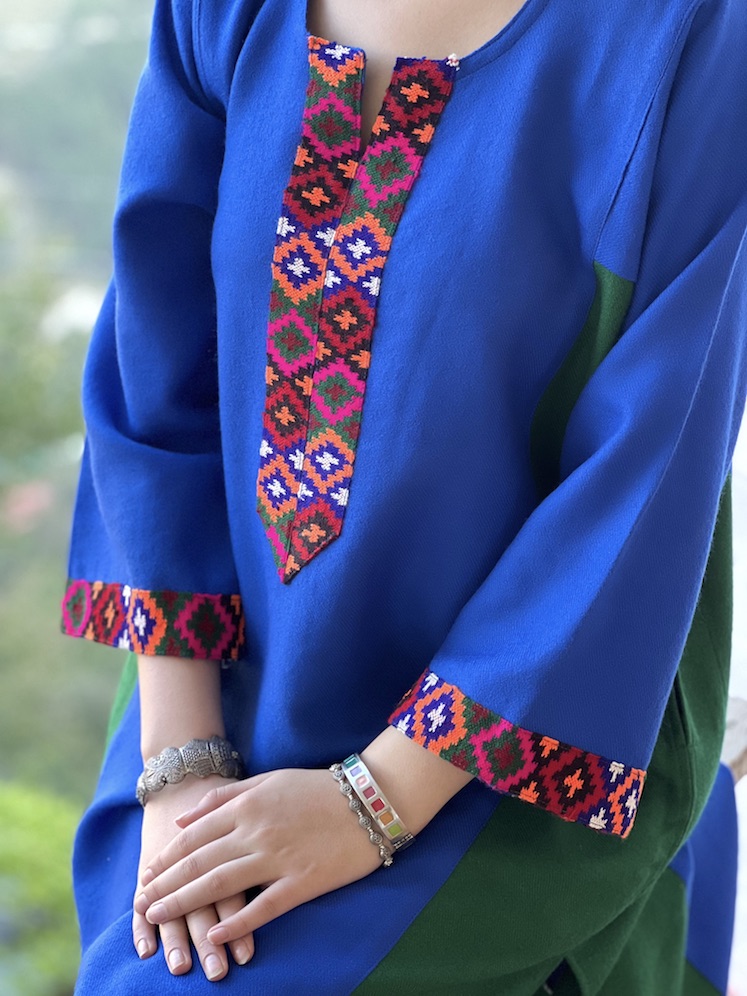 Pure wool Himachali pheran