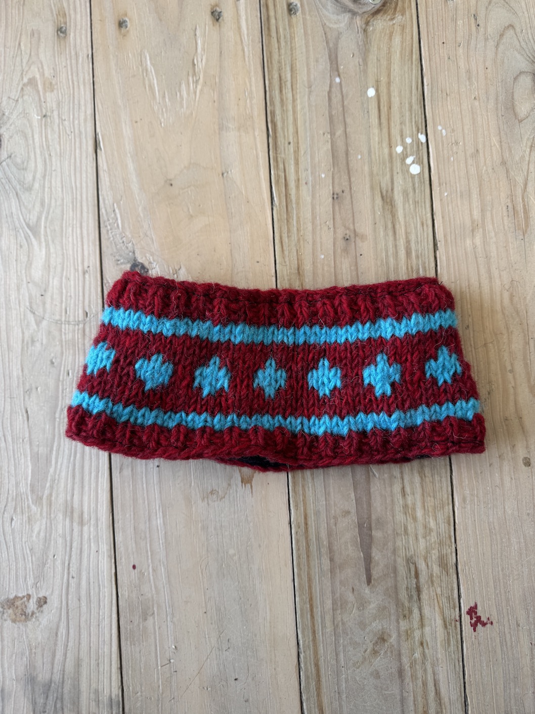 Pure wool ear warmer 32
