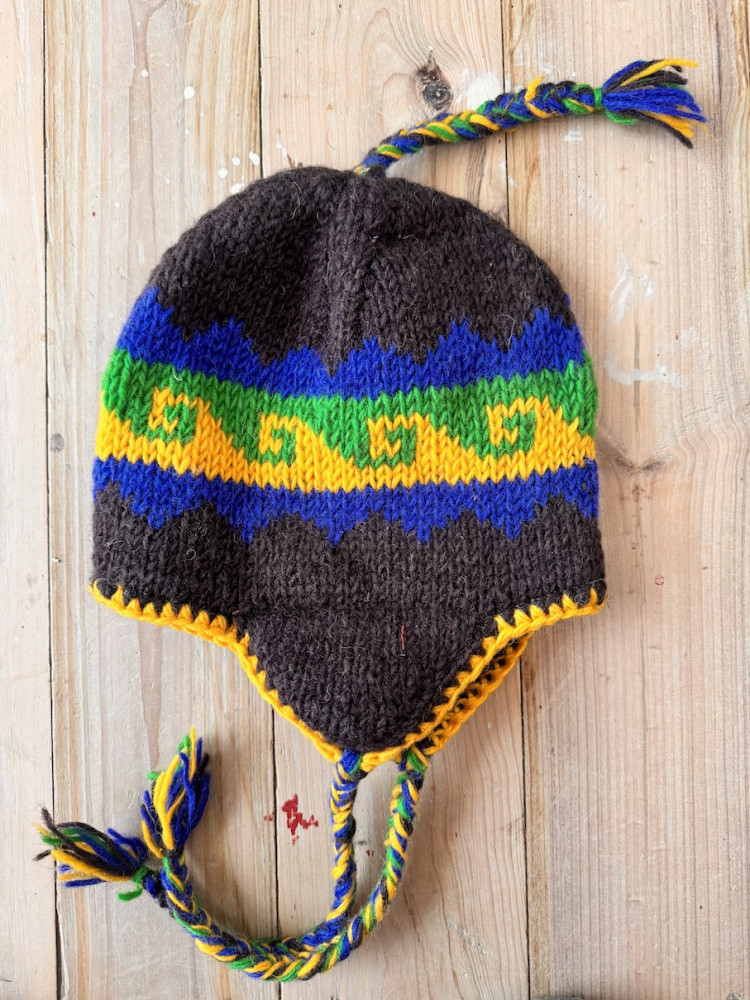 Image of Pure wool cap  with fleece lining 2 (for kids below 10)