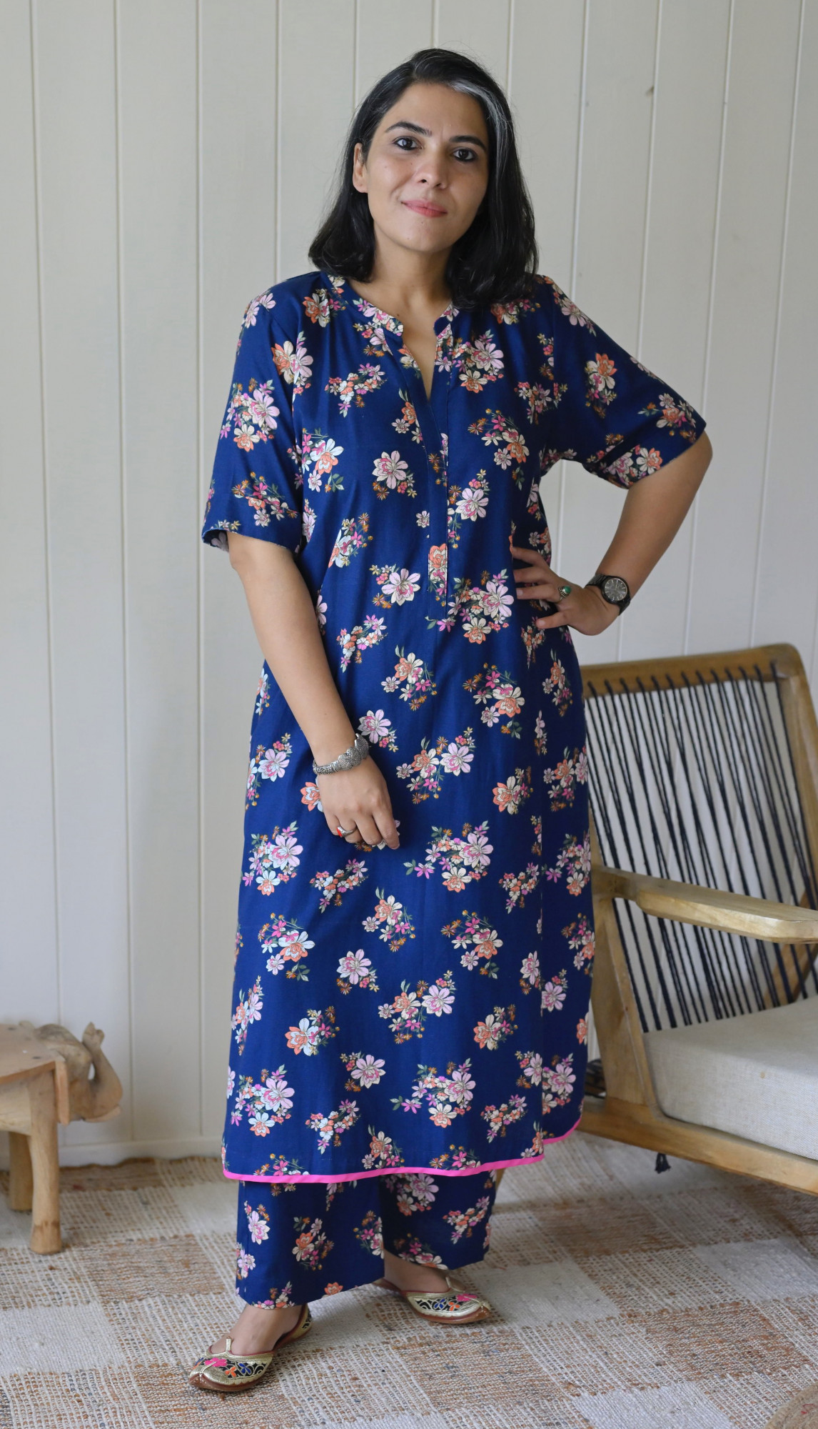 VALLEY OF FLOWERS - KURTA