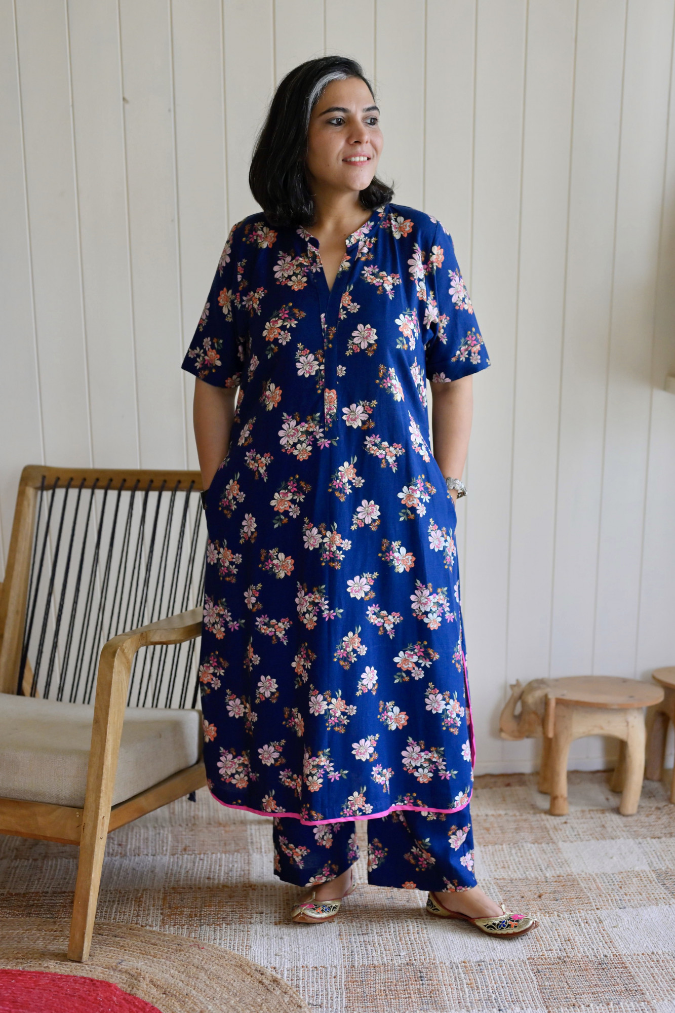 VALLEY OF FLOWERS - KURTA