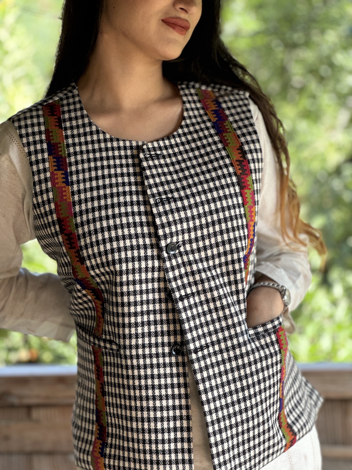HImachali pure wool straight jacket 5