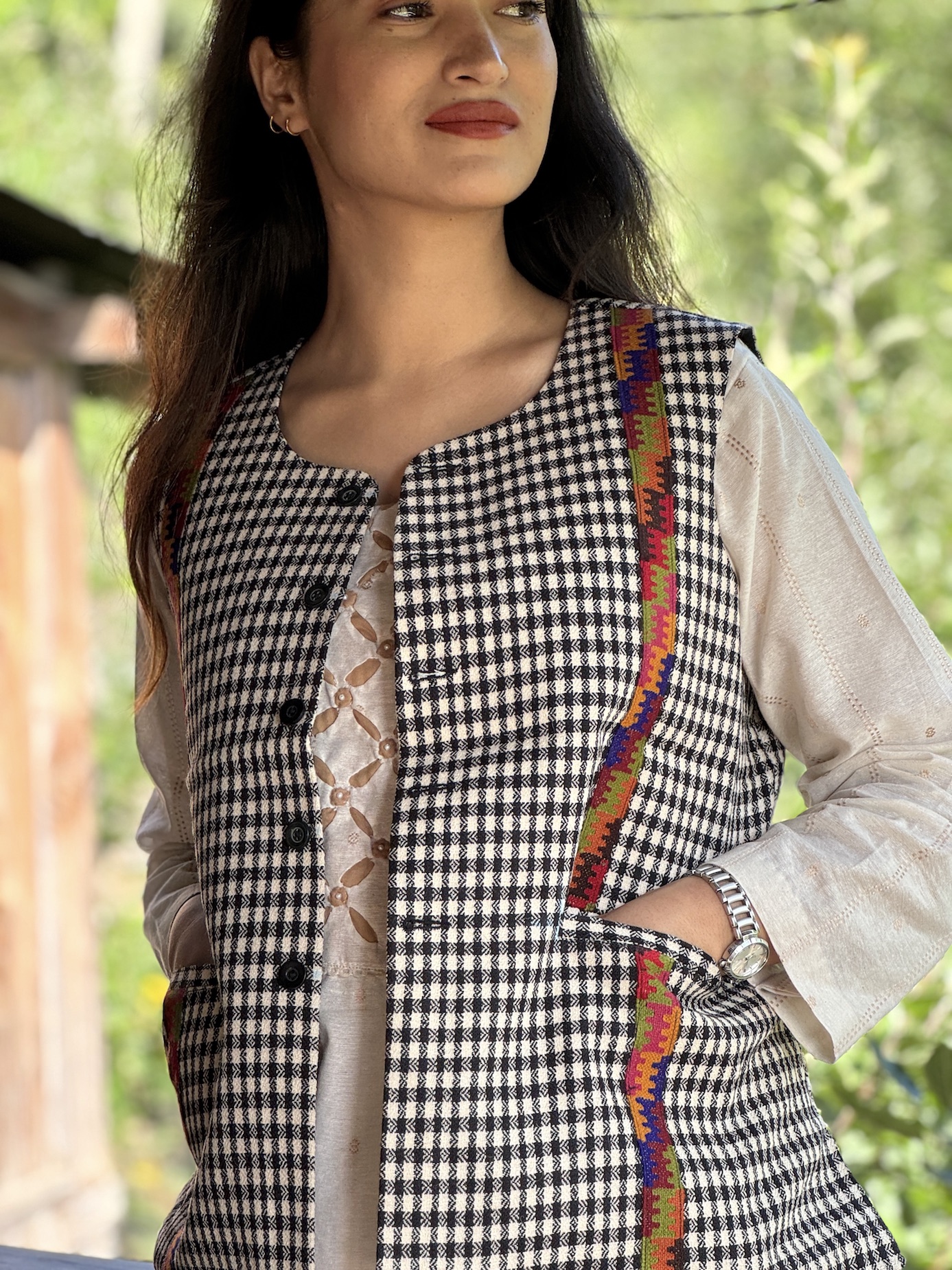 HImachali pure wool straight jacket 5