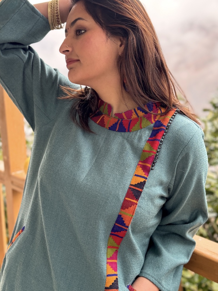 Himachali band gala kurta