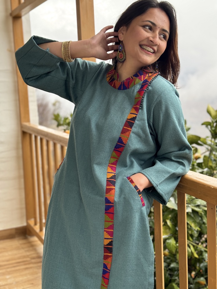 Himachali band gala kurta