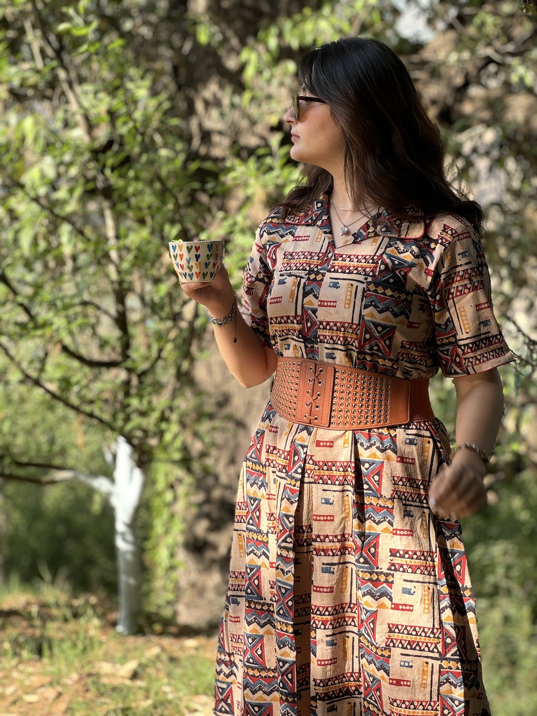 Lady Gaga maxi dress