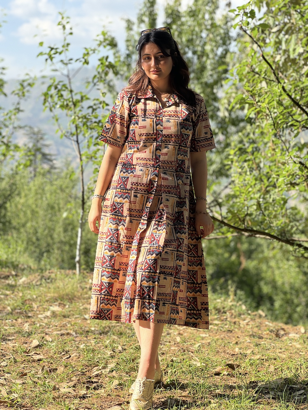 Lady Gaga maxi dress