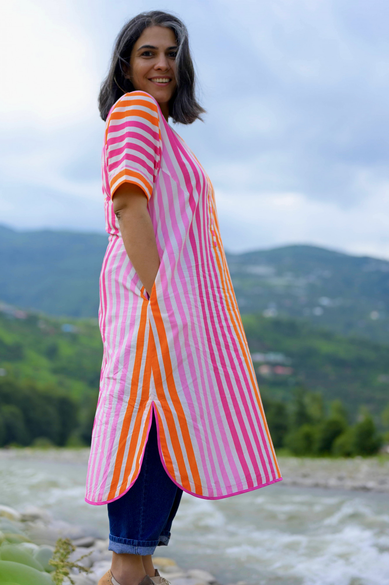 ALL THE STRIPES - KURTA