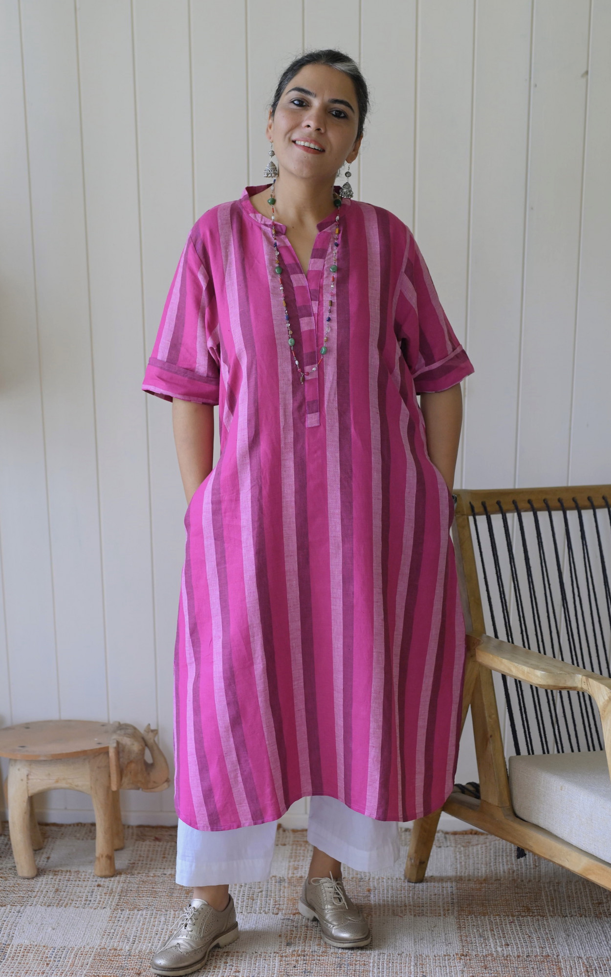 SHADES OF PINK - KURTA