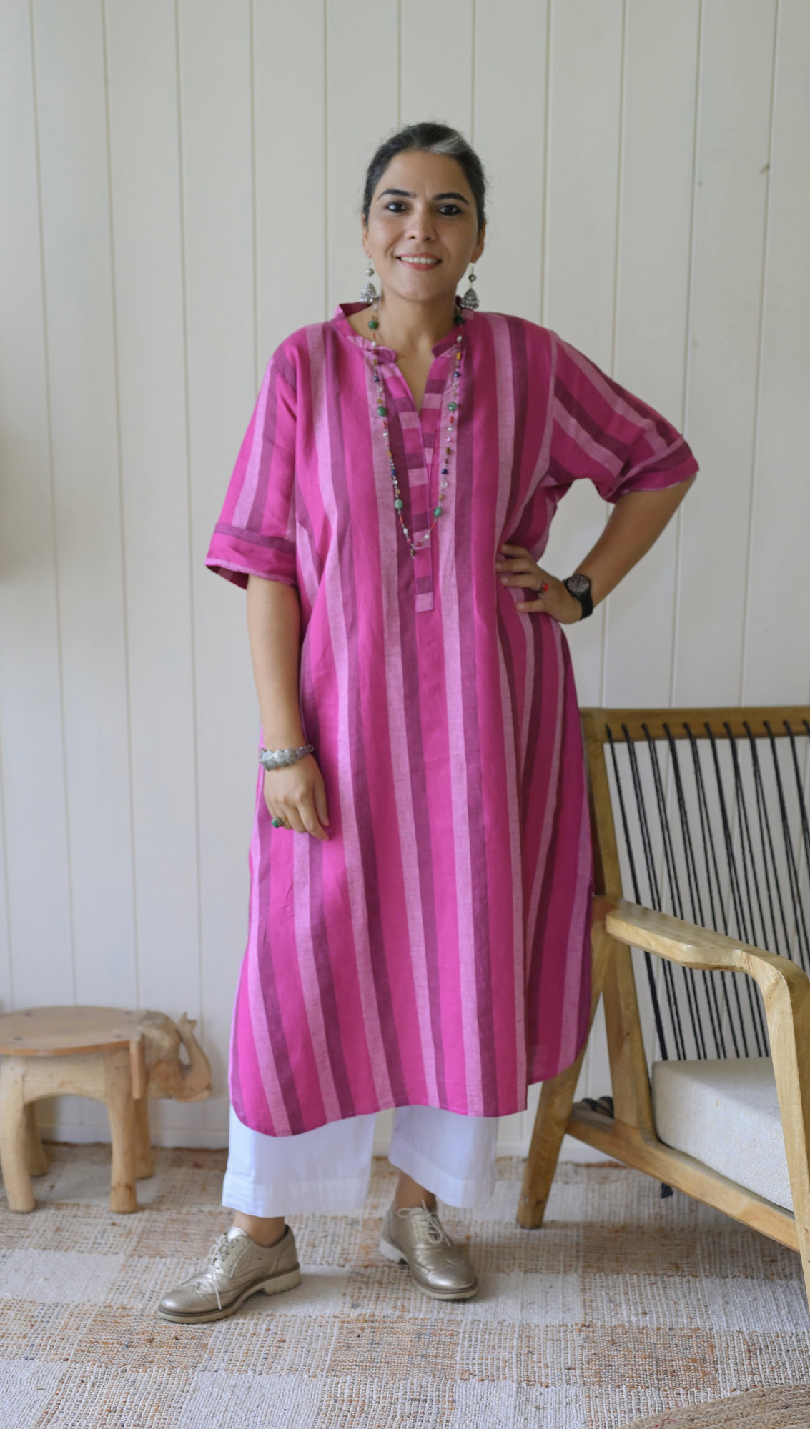 SHADES OF PINK - KURTA