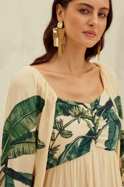 Island Vibes Banana Tree Maxi