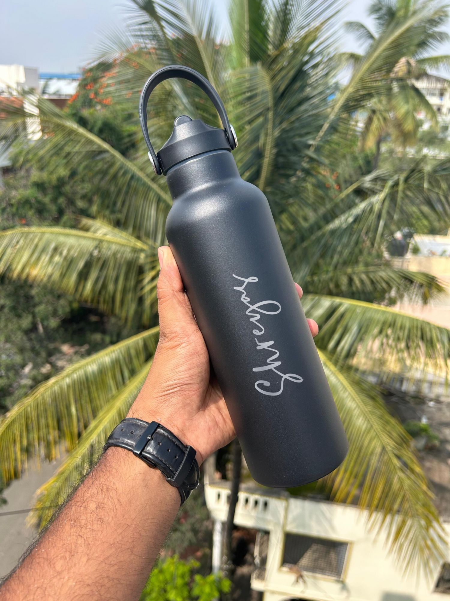 Hot Cold Hunter Flask