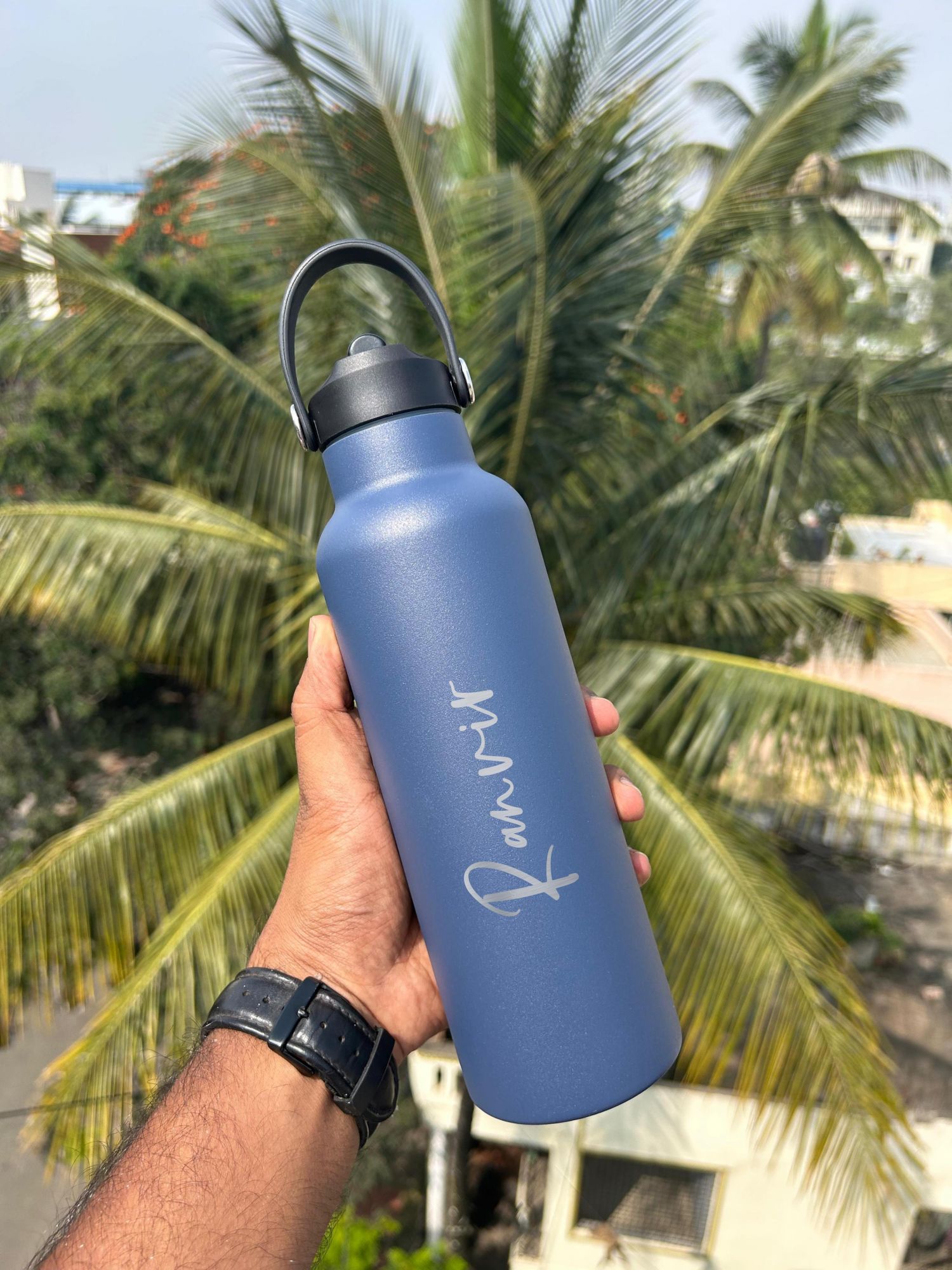 Hot Cold Hunter Flask