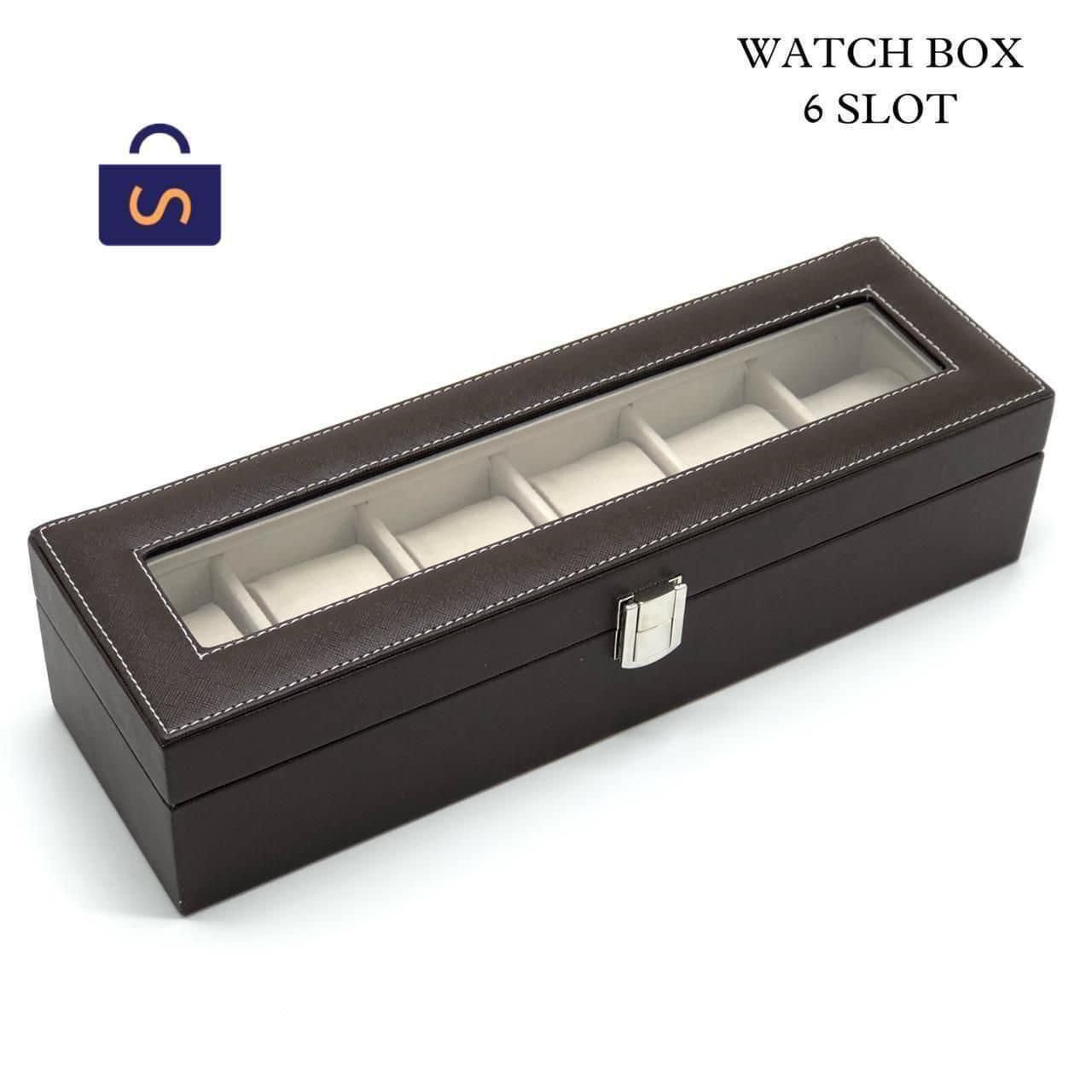 Elegant Watch Organizer Box