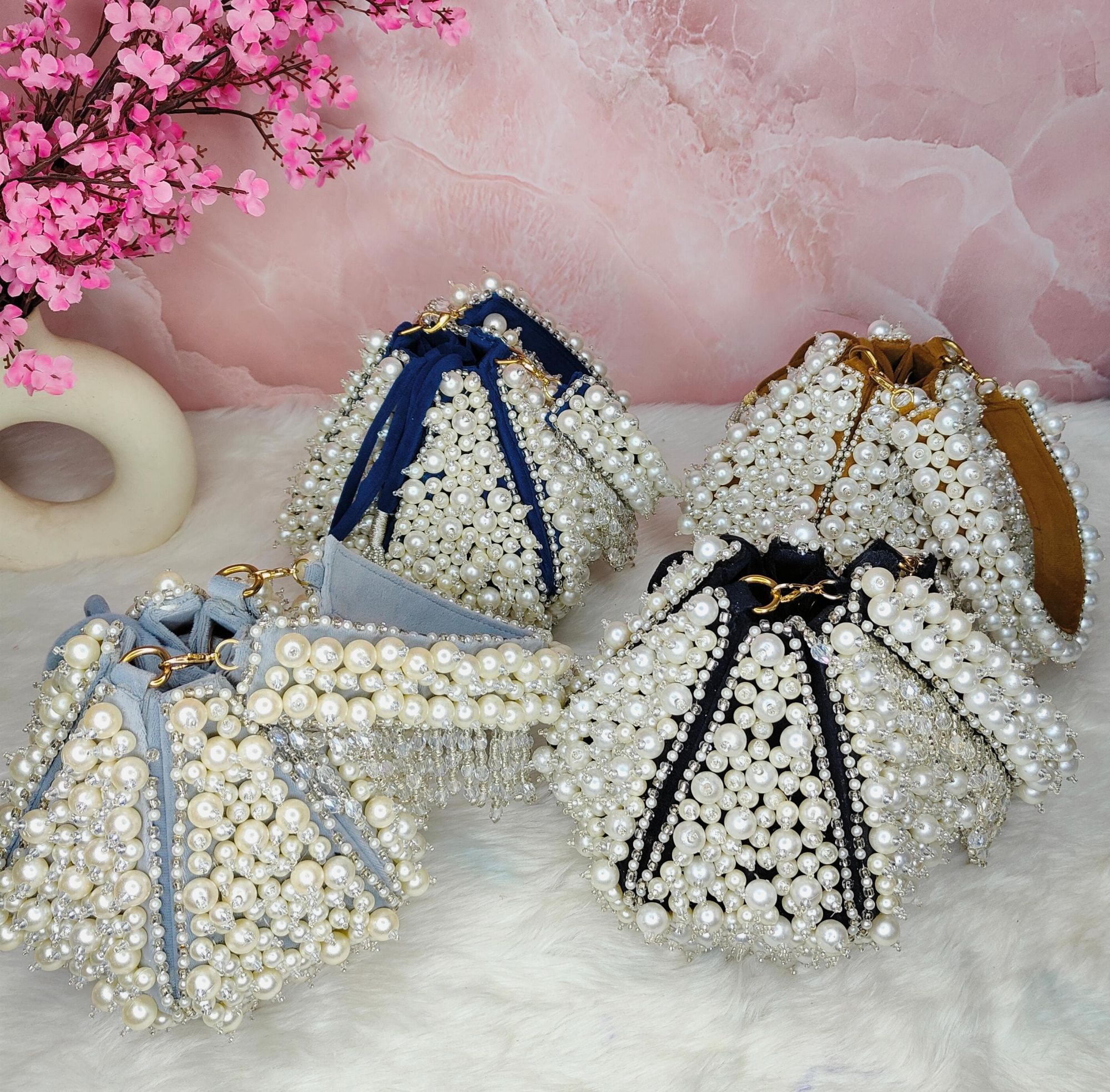 Pearl Potli Bags