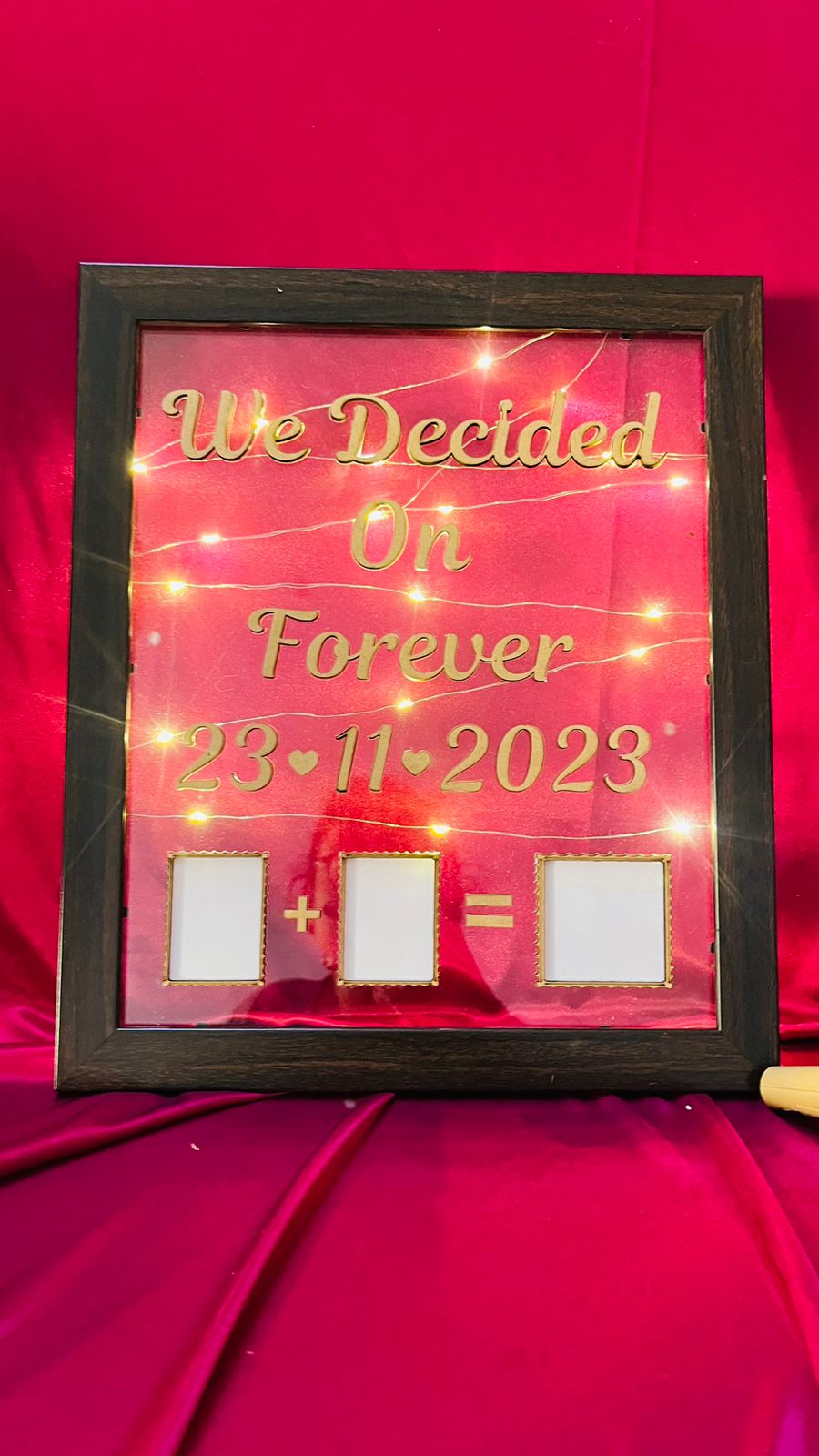 Thumb Impression Frame