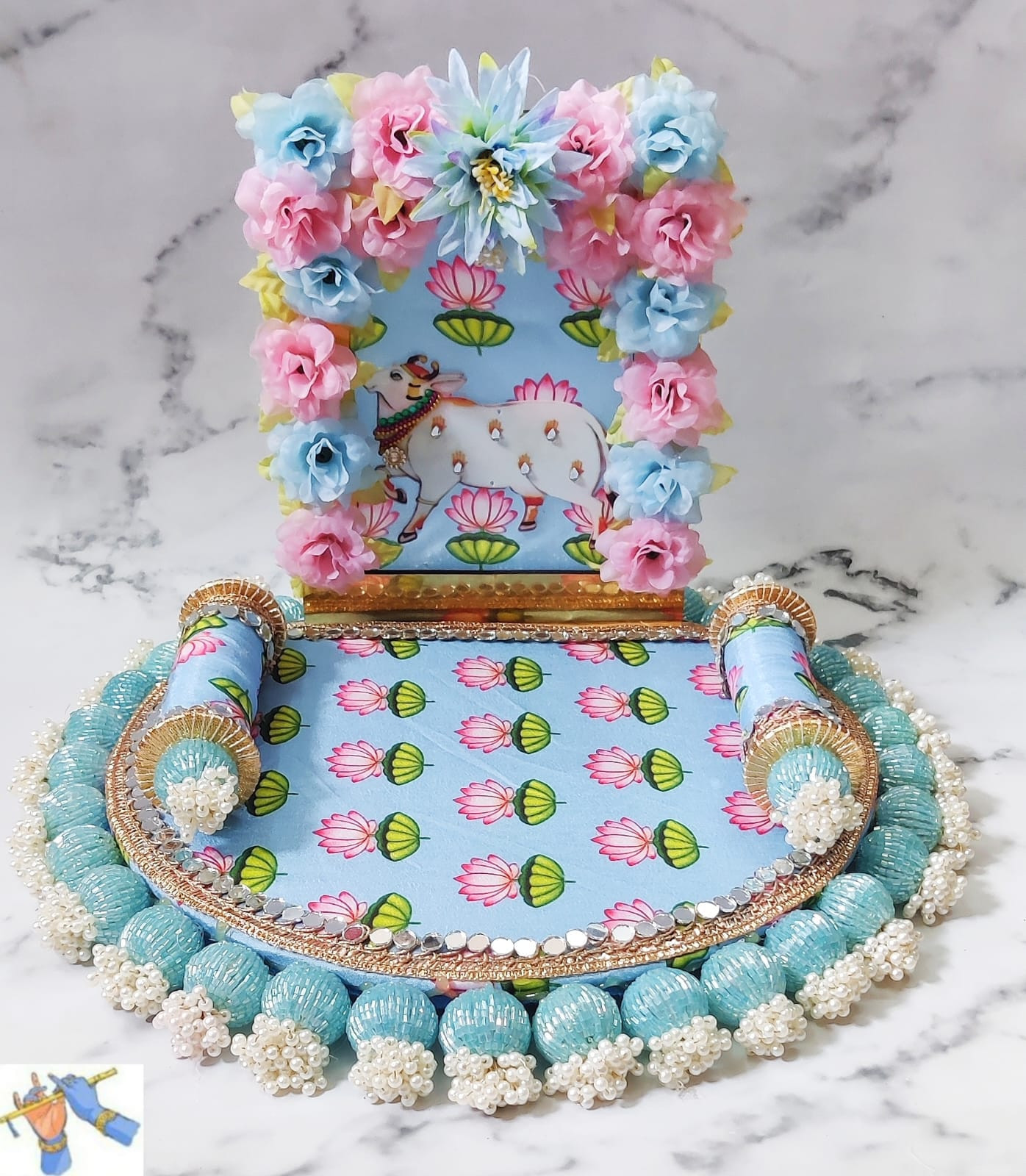 Divine Throne of Krishna