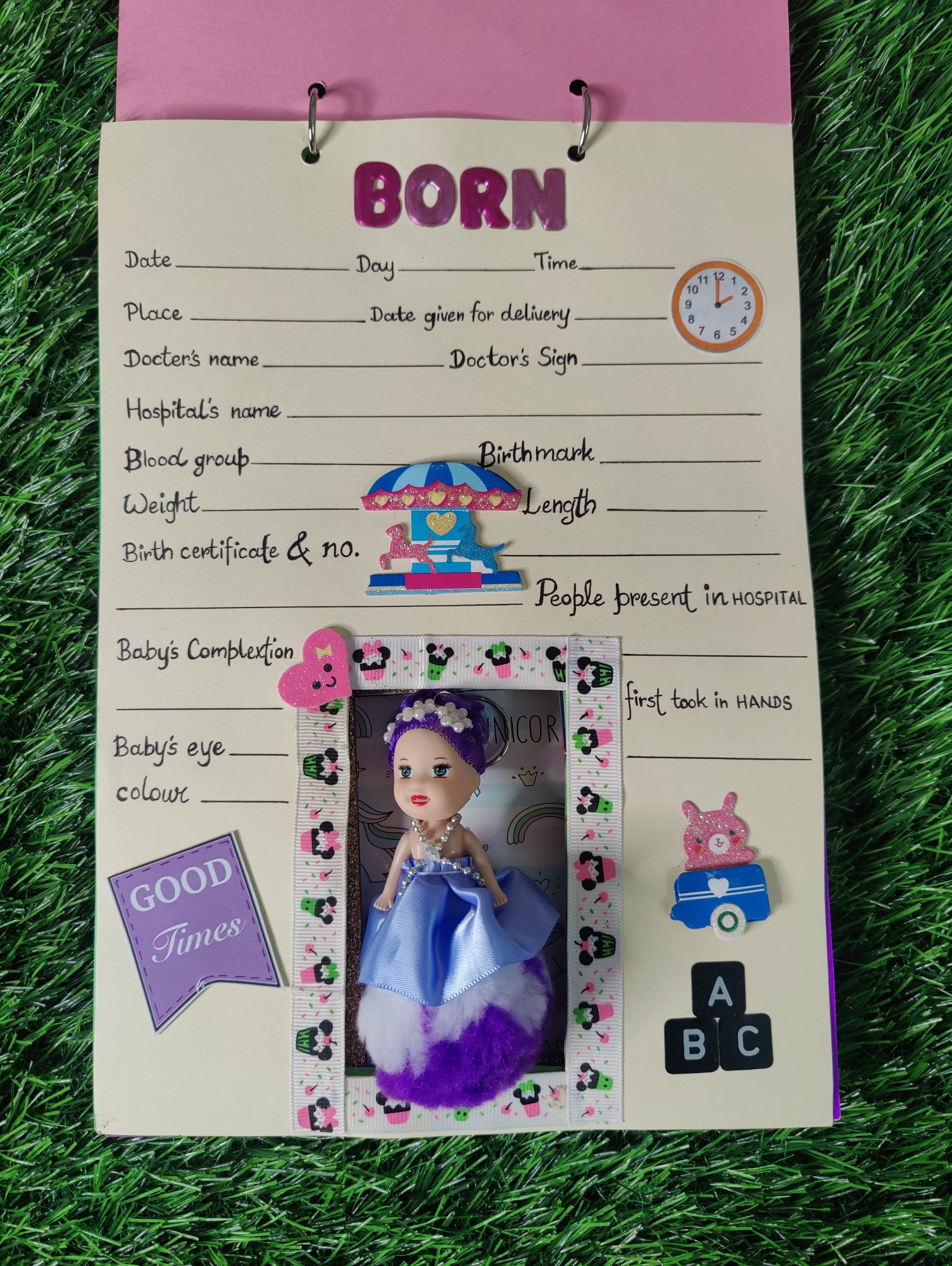 Milestone Tracker - Baby Girl