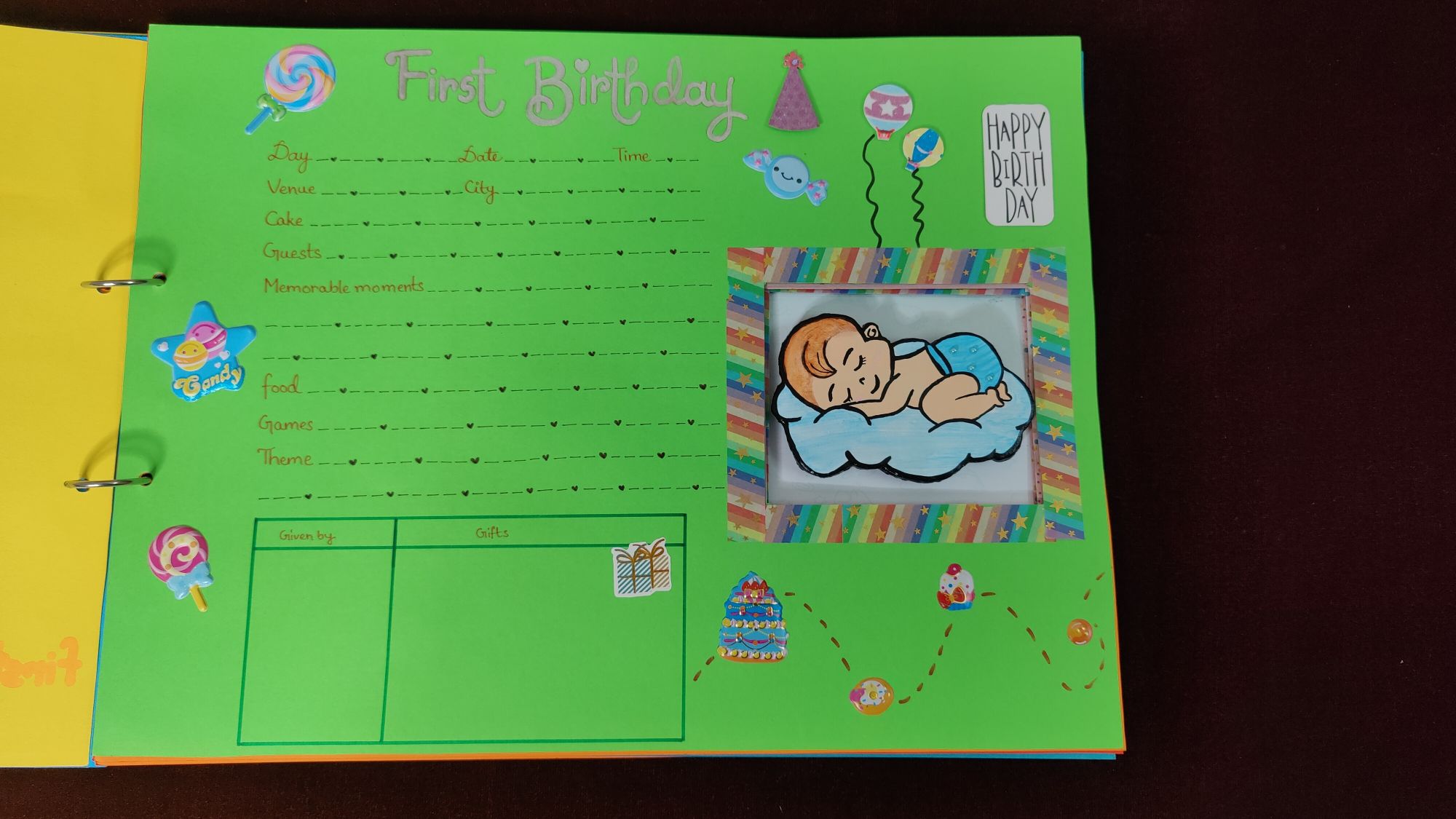 Baby Journal - Baby Boy